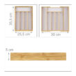 MIDORI Bambusz Evőeszköztartó Állítható 25,5 - 39 cm 