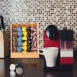 COFFEE Bambusz Kávékapszula Tartó Állvány Cafissimo kávékapszulához