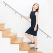 Bővíthető Rozsdamentes Acél Lépcsőkorlát 100 cm