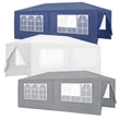 6x3 méteres rendezvénysátor és partisátor 6 ablakos oldalfallal három különböző színben 