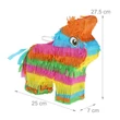 Mini méretű szamár alakú pinata kisgyermek születésnapokra