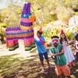 üthető színes szamár formájú pinata