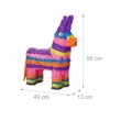 szamár alakú pinata méretei fehér háttéren