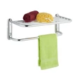 hagip falra szerelhető krómozott acél törölközőtartó