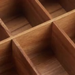 HOLZ 6 Fakkos Fa Teafilter Tartó Doboz