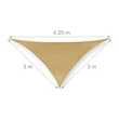 Napvitorla 3 x 3 x 4,25 m 