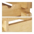 JIMON Bambusz Boros Polc, 3 Szintes