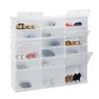 LACY Cipőtartó, 18 Tároló Rekesszel, 3 Színben