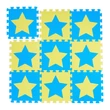 Csillag Mintás Habszivacs Puzzle Szőnyeg Gyerekeknek