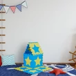 Csillag Mintás Habszivacs Puzzle Szőnyeg Gyerekeknek
