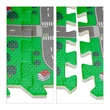 Város mintás Habszivacs Puzzle Szőnyeg Gyerekeknek