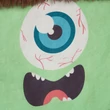 MONSTER Gyermek Puff, Tárolóval, 2 Színben