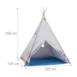 Tipi Indián Sátor