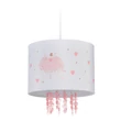Balerina mintás rózsaszín gyerekszobai lámpa