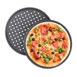 2 db-os pizza tálca és forma szett pizza készítésére alkalmas sütőlapok