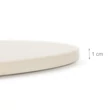 1 cm vastag kordirit pizzakő oldalnézetből