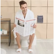 Leo műanyag falra szerelhető Wc papír tartó Wc mellé felszerelve