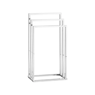 Caroline rozsdamentes acél  törölközőtartó állvány 3 szárítórúddal