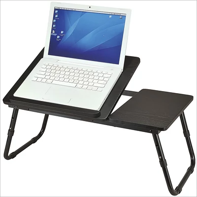 Pan nagyméretű kihajtható lábas laptop asztal állítható magasságú munkafelülettel