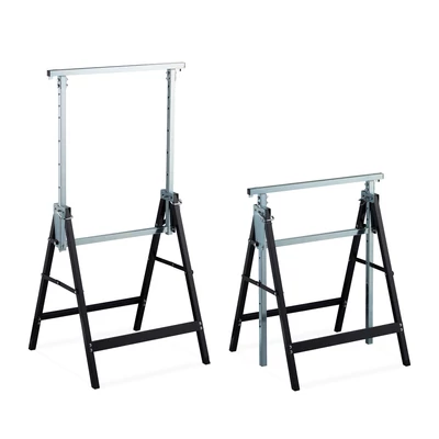 Állítható magasságú teleszkópos acél állvány pár 