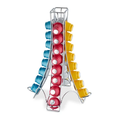 Nespresso Torony Kávékapszula Tartó, 32 darab kapszulához