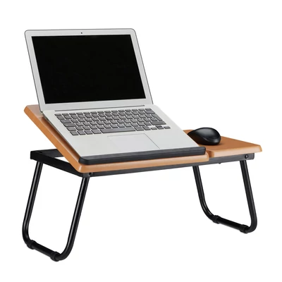 Lofta laptop tartó és asztal laminált és állítható munkafelülettel dönthető asztallappal