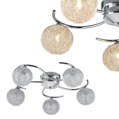Metal Globe Mennyezeti Lámpa