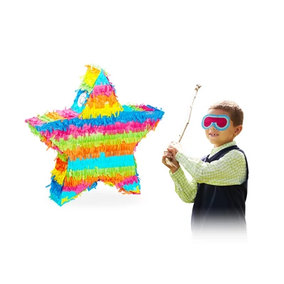 Színes Csillag Pinata