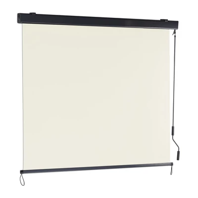 Honor kültéri vertikális függőleges árnyékoló roló krém színű ponyvával