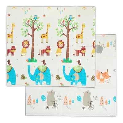 ELEFÁNT Összecsukható Játszószőnyeg 195 x 175 cm