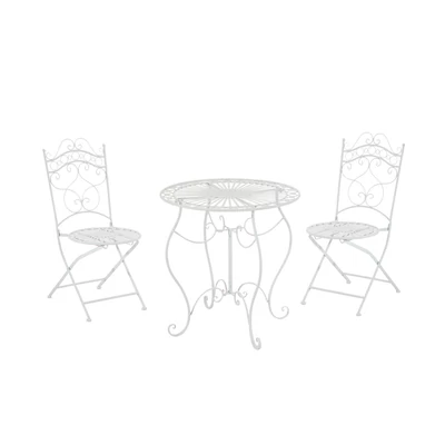 INDRA Kerti Bútor Szett, Fehér