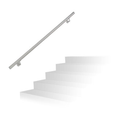 Rozsdamentes Acél Lépcsőkorlát 150 cm 