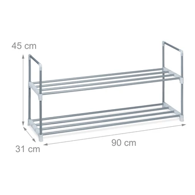 Fon két emeletes cipőtartó állvány méretezett katalógusképe