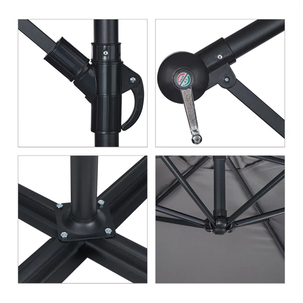 Függő Napernyő Ø 300 cm