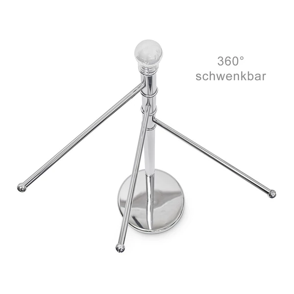 Ramon törölközőtartó 360 fokban forgatható rudakkal