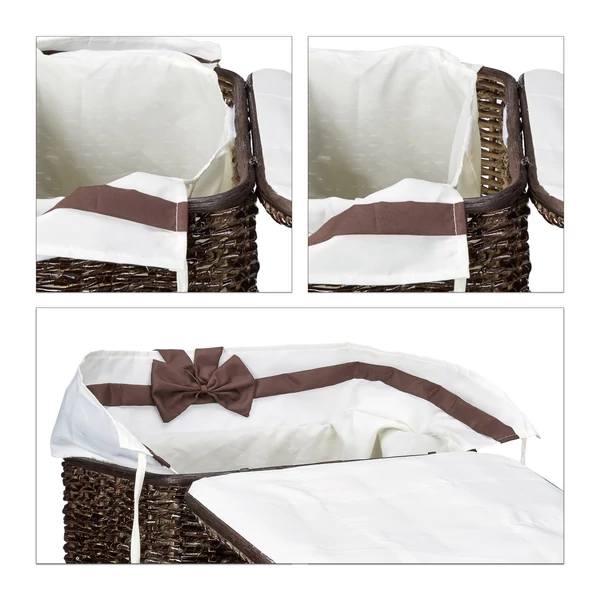 Rattan Szennyeskosár 42 L