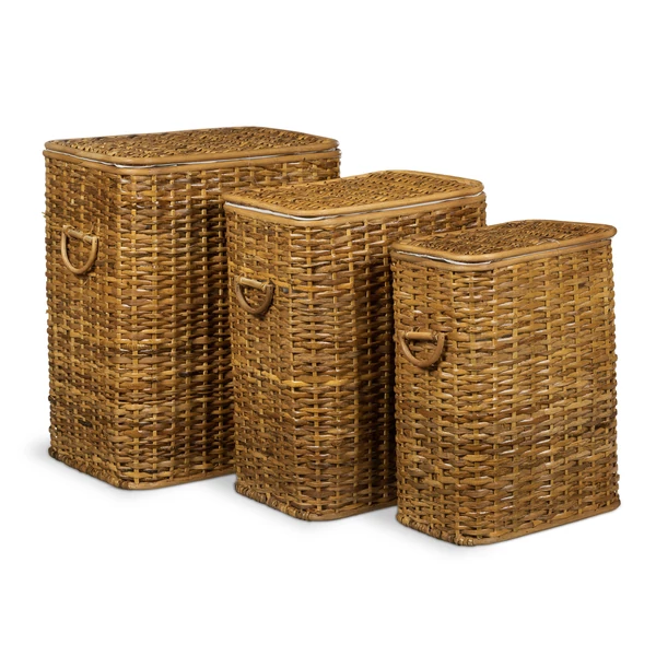 Rattan Szennyeskosár 44 L