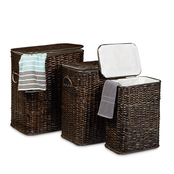 Rattan Szennyeskosár 44 L