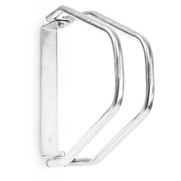 falra szerelhető rozsdamentes kerékpártároló egy darab bicikli számára elegendő hellyel