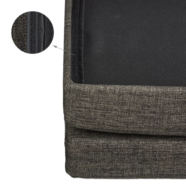 LAMMERT Összecsukható Puff, Ülőke Háttámlával 