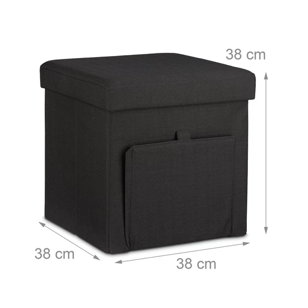 Raban Összecsukható Puff, Ülőke / 4 Választható Színben