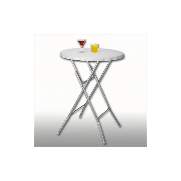 összecsukható helytakarékos műanyag asztallapos bárasztal