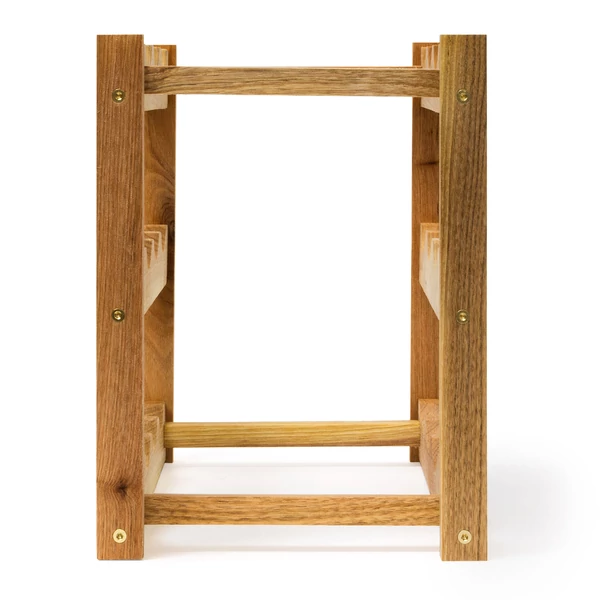 Nency 12 palack tárolására alkalmas bortartó állvány oldalnézetből