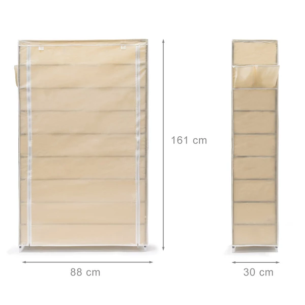 VALENTIN Cipőtároló Szekrény 161 cm Magas