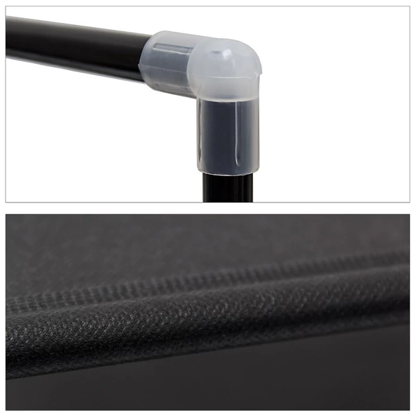 cipőtartó fém csövekből és műanyag összekötő elemekből