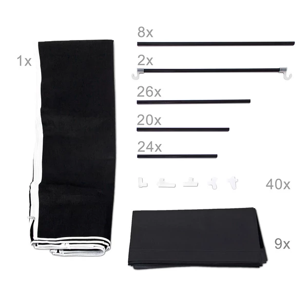 VALENTIN XXL Összecsukható Gardróbszekrény