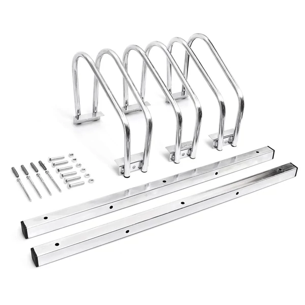 Bike 3 férőhelyes bicikliparkoló szétszerelt állapotában