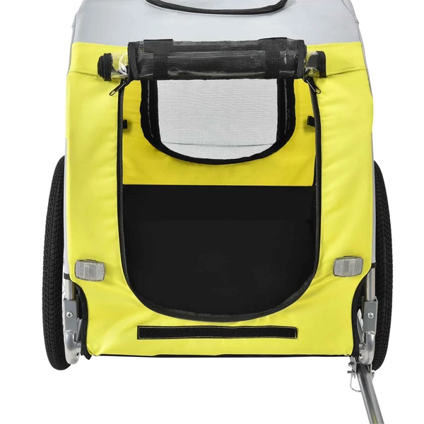 Kutyaszállító kerékpár utánfutó