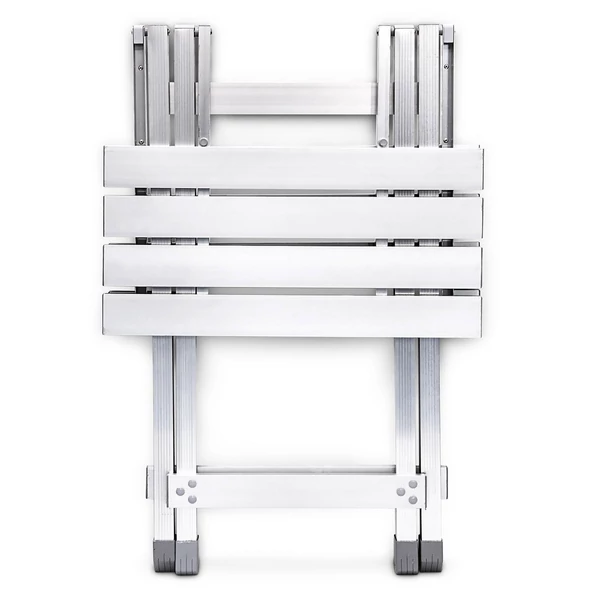 Becky teljesen összecsukható alumínium kerti asztal kültéri és beltérti használatra