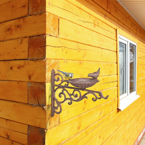 Öntöttvas Fali Virágtartó és Madáritató